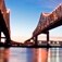 bridges across a river
